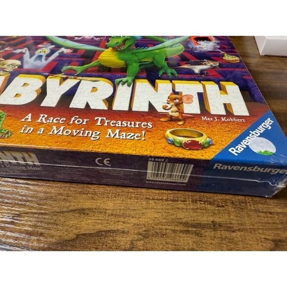 "Labyrinth" Board Game, Race for Treasure in Maze, Ravensburger 2015, New Sealed - Picture 2 of 3